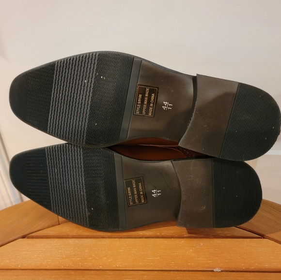 Franco Vanucci Men's Lace Up Oxford Dress Shoes Size 11 - Picture 8 of 10